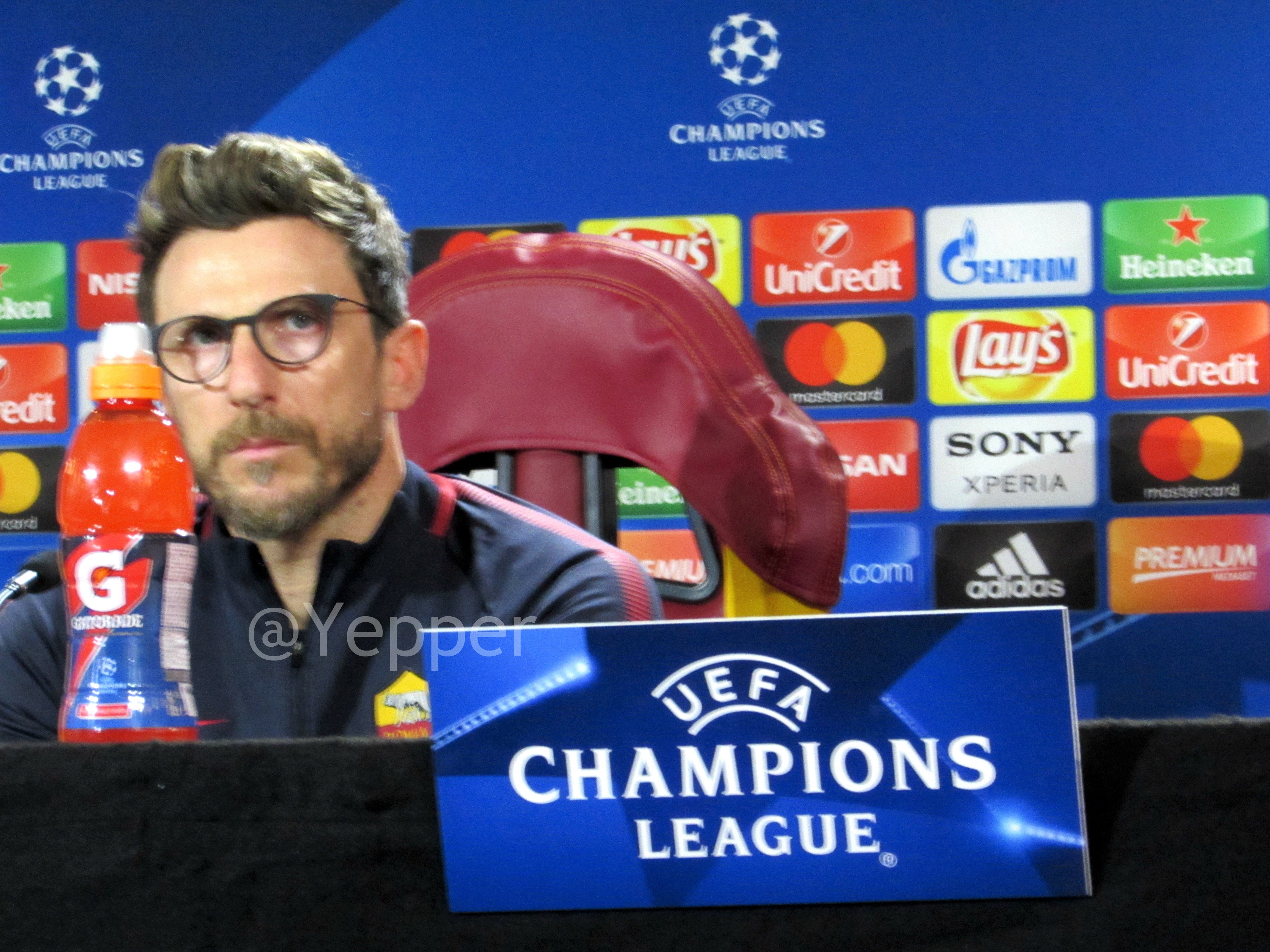 Di Francesco conferenza pre-Shakhtar Donetsk