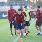 Roma, allenamento Trigoria