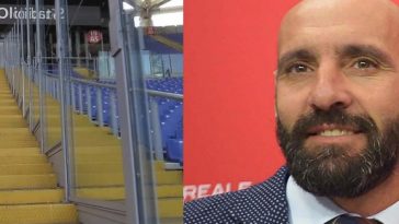 Roma, Monchi - barriere Stadio derby