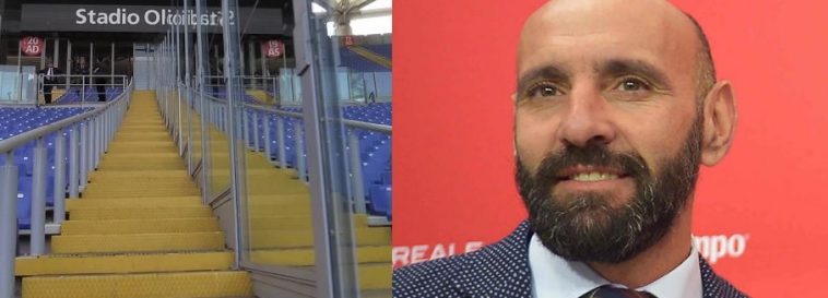 Roma, Monchi - barriere Stadio derby