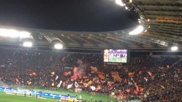 Roma, foto curva tifosi