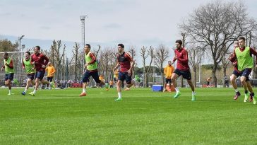 Roma, ripresa allenamenti Trigoria