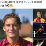 Totti celebrato dalla UEFA Champions League