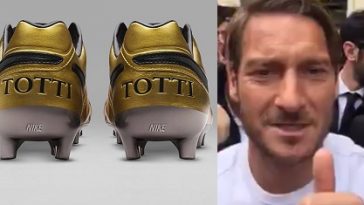Presentazione Nike Tiempo Totti X Roma