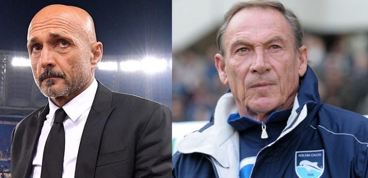 Probabili formazioni Pescara-Roma, Spalletti e Zeman