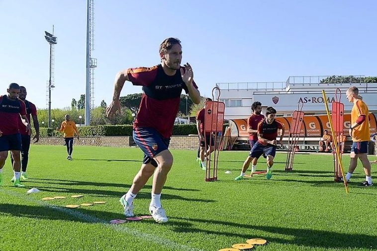 Roma, sedute allenamento Trigoria