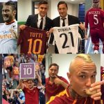Messaggi social per Totti