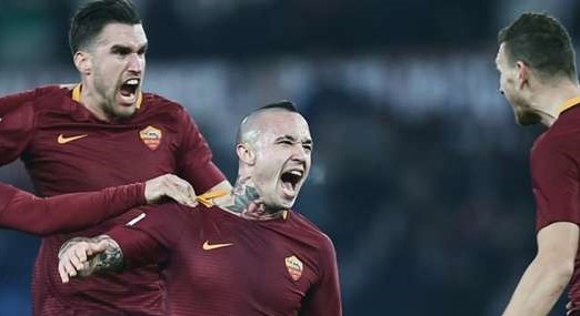 Roma, Dzeko Strootman e Nainggolan