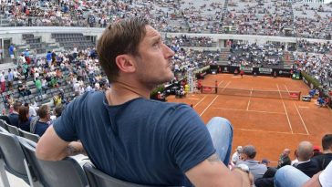 Totti, Internazionali Tennis Foro Italico