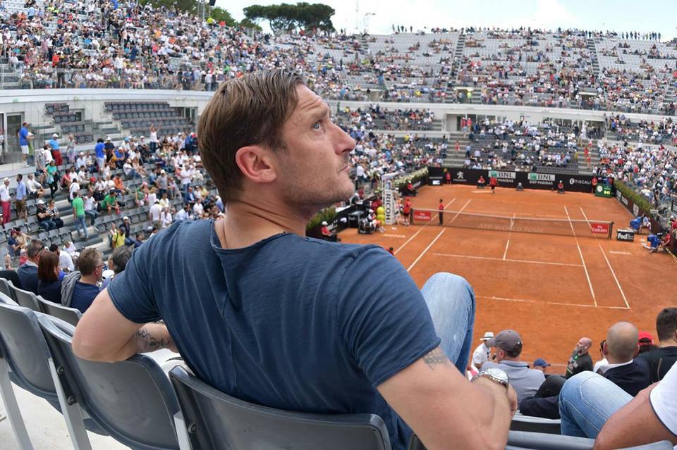 Totti, Internazionali Tennis Foro Italico