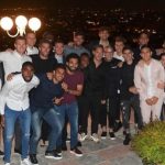 Totti, cena saluti compagni di squadra