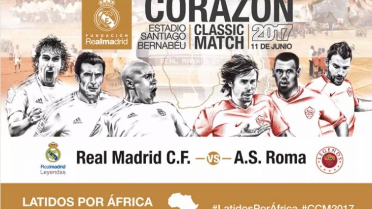 Corazón Classic Match, ASRoma Legends Real-Madrid Leyendas