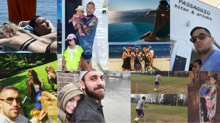 Le vacanze dei giallorossi, estate 2017