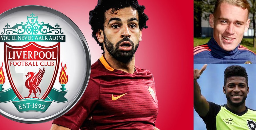 Mercato Roma, Salah, Emerson Santos e Karsdorp