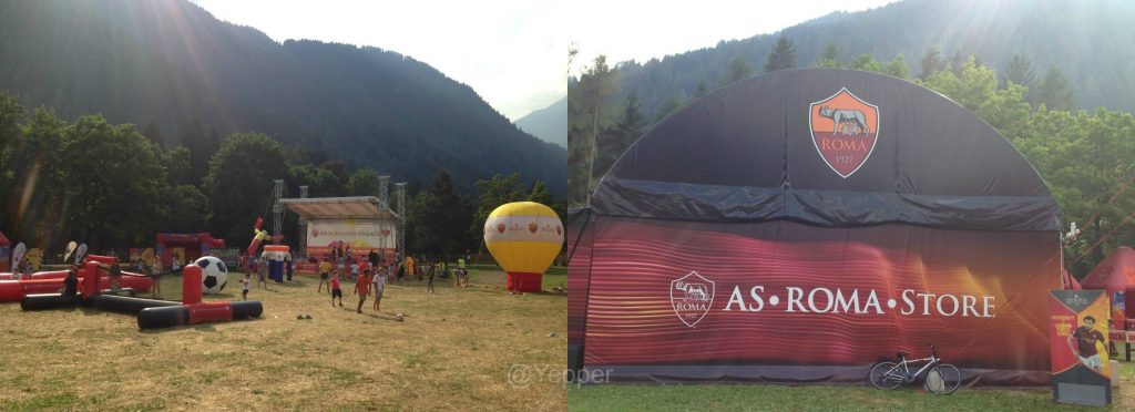 Pinzolo, ritiro AS Roma 16