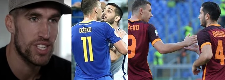 Roma, Strootman Dzeko e Manolas