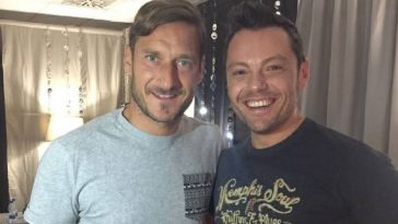 Tiziano Ferro, dedica a Francesco Totti