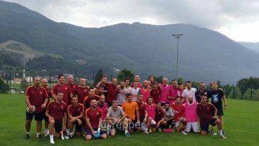 Pinzolo, Staff AS Roma - Stampa (1)