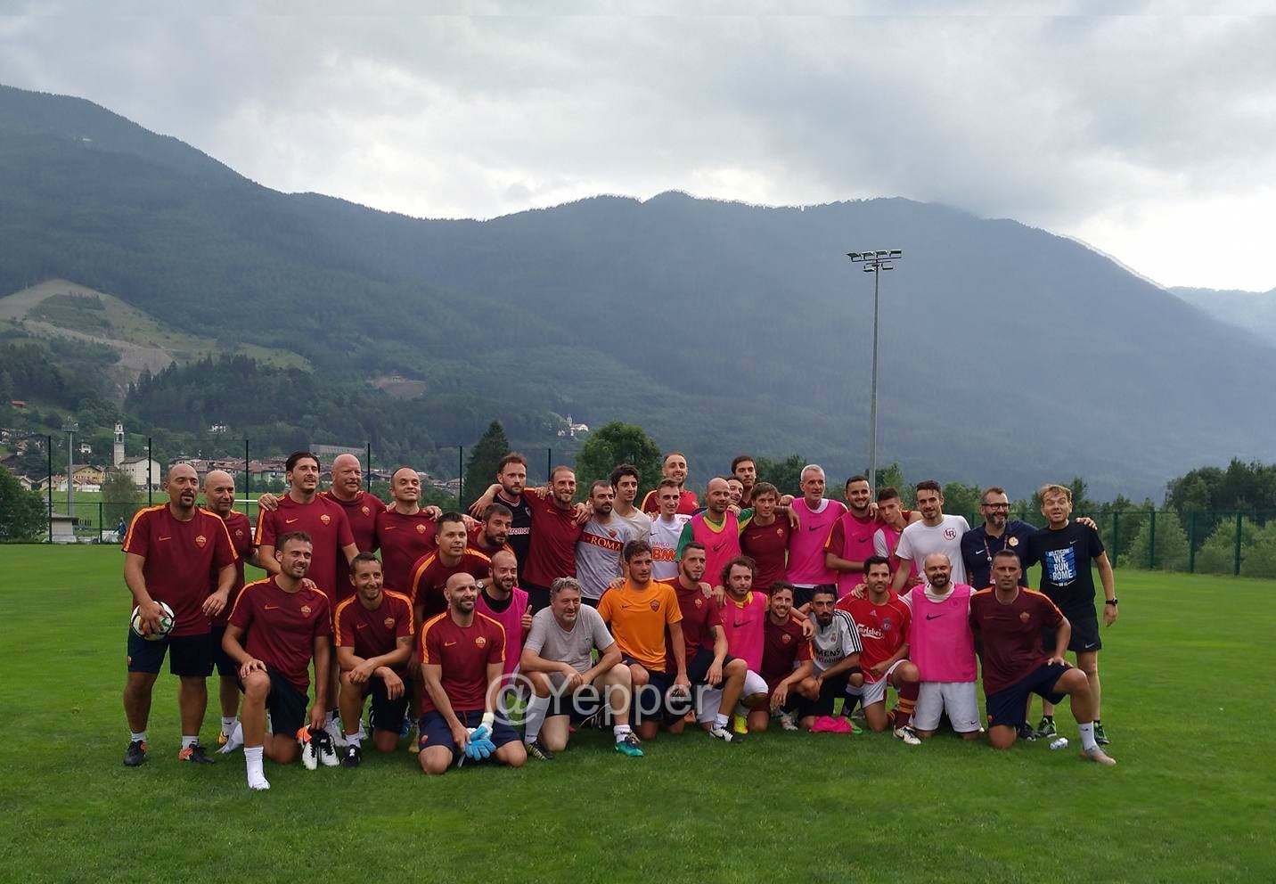 Pinzolo, Staff AS Roma - Stampa (1)
