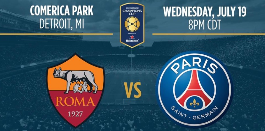 Roma-Psg, International Champions Cup