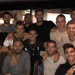 Roma, compleanno De Rossi e Perotti a Boston