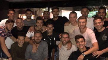 Roma, compleanno De Rossi e Perotti a Boston