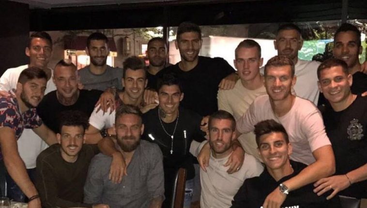 Roma, compleanno De Rossi e Perotti a Boston