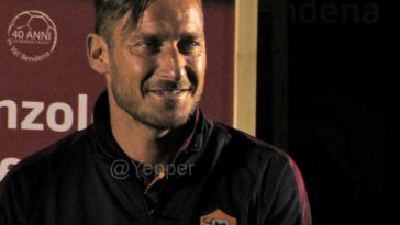 Totti primo piano