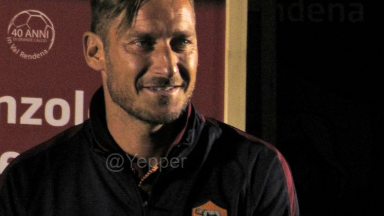 Totti primo piano
