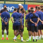 Di Francesco, allenamenti Roma