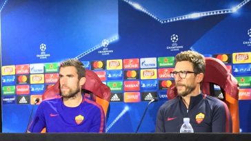 Di Francesco e Strootman Conferenza stampa