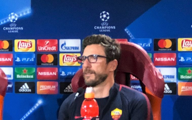 Di Francesco conferenza pre Champions