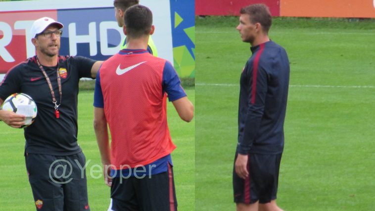 Roma, Di Francesco e Dzeko
