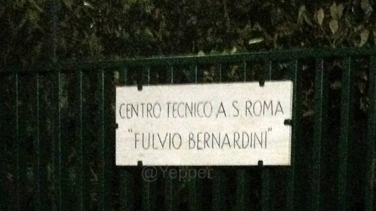 Trigoria, cartello