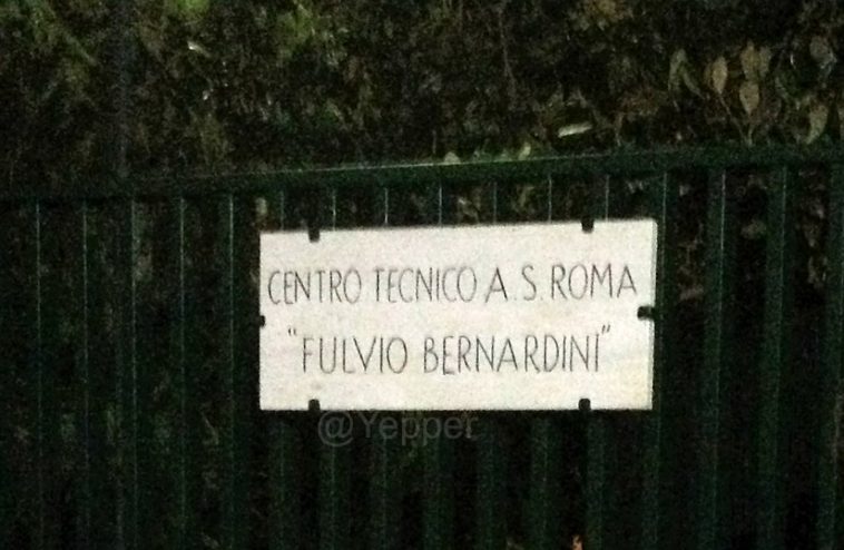 Trigoria, cartello