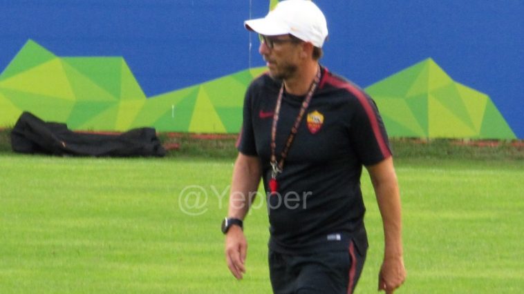 Di Francesco allenamenti campo