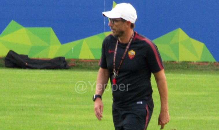 Di Francesco allenamenti campo