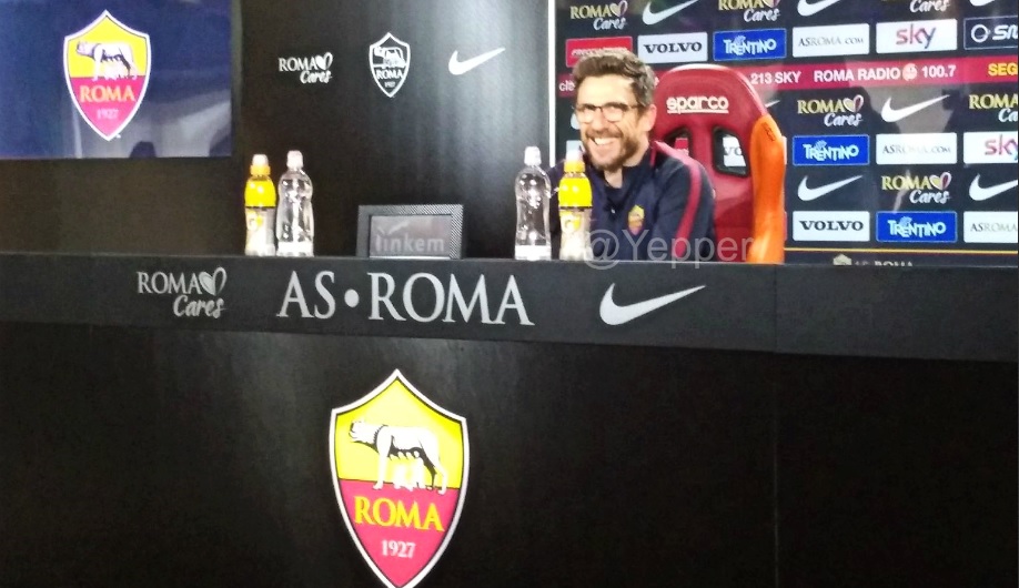 Di Francesco conferenza stampa pre Genoa-Roma YP