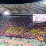 Roma-Lazio coreografia Curva Sud