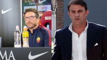 Roma-SPAL, Di Francesco e Semplici