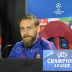 De Rossi conferenza stampa Champions