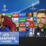 Di Francesco De Rossi conferenza stampa Champions League