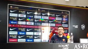 Di Francesco conferenza prenatalizia
