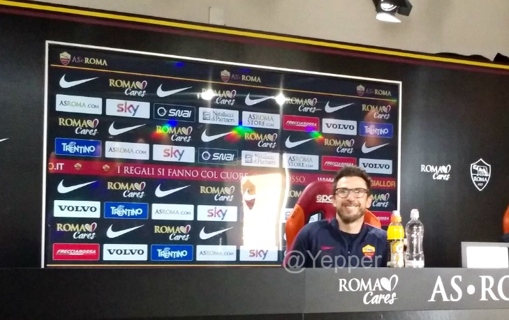 Di Francesco conferenza prenatalizia