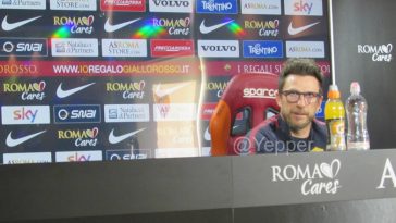 Di Francesco conferenza prenatalizia 2