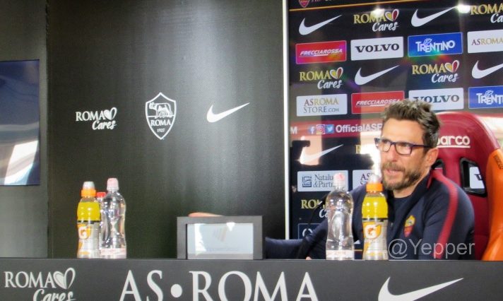 Di Francesco conferenza stampa CHV