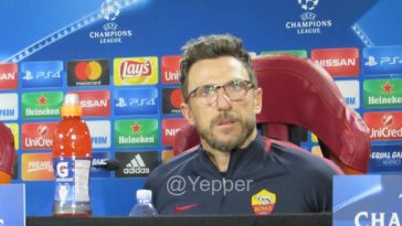 Di Francesco conferenza stampa Champions League