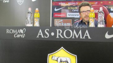 Di Francesco conferenza stampa Sassuolo