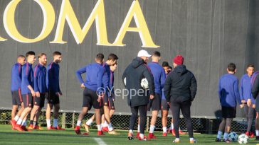Roma allenamenti Trigoria programma