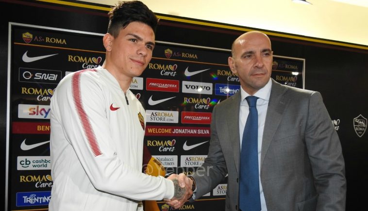 Roma, presentazione Silva con Monchi YP